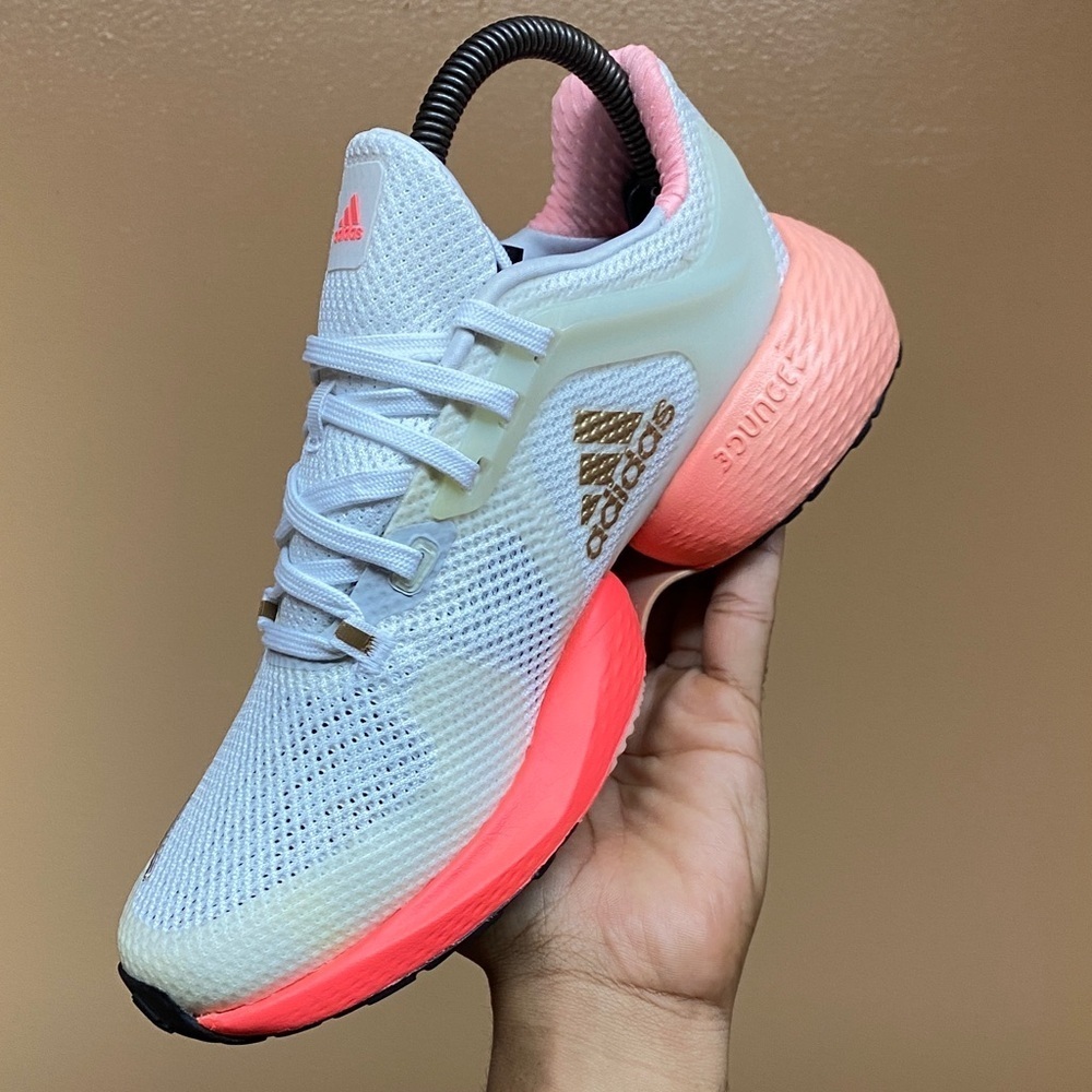 Adidas Alphatorsion 360 Women’s Running Sneakers “Copper Signal Pink” Size 7 - Picture 7 of 17